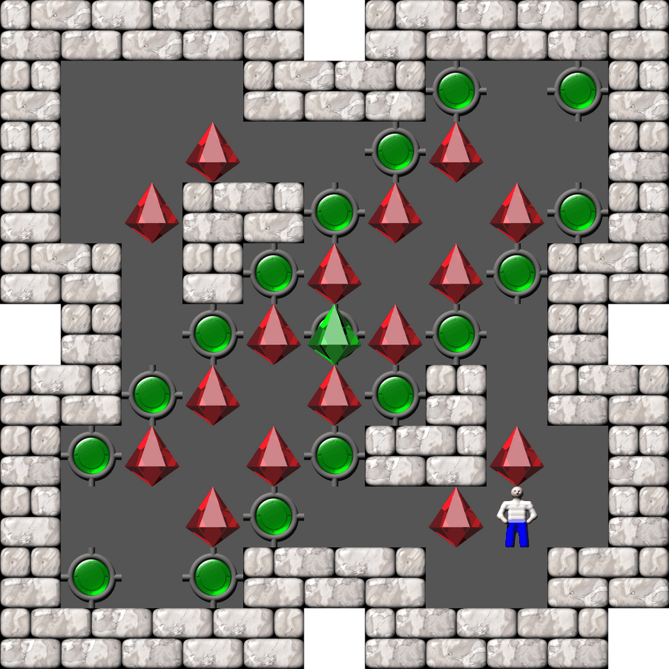 Sokoban Chrysalis Variations 02 level 19